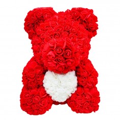 Αρκουδάκι Rose Bear Κόκκινο SDS-17951 40cm