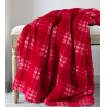 Κουβέρτα Μονή Fleece Κόκκινη Yana 150x200cm