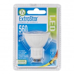 Λάμπα LED Φυσικό Λευκό GU10 Extrastar 7W