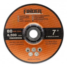 Δίσκος Λείανσης Μετάλλου & Χάλυβα Finder 195644 180mm