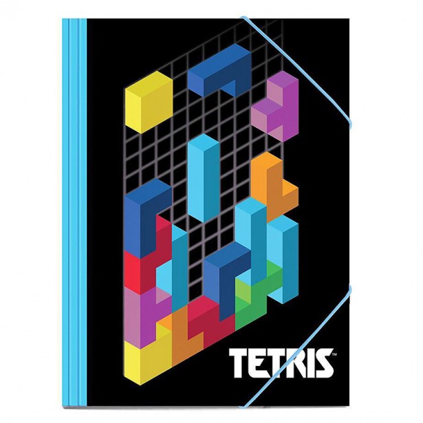 Φάκελος Χάρτινος με Λάστιχο Tetris 504046