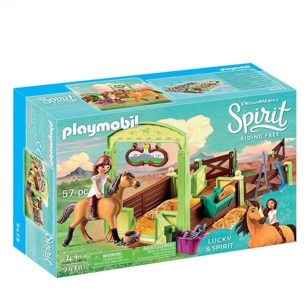 Η Lucky με το Άλογό της Spirit Playmobil 9478