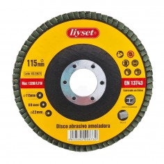 Δίσκος Λείανσης Ανοξείδωτου Χάλυβα & Ξύλου Πολύπτερος Liyset EN13743 115mm