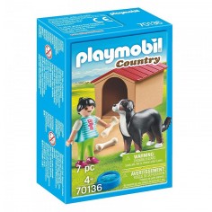 Το Παιδάκι με τον Σκύλο Country Playmobil 70136