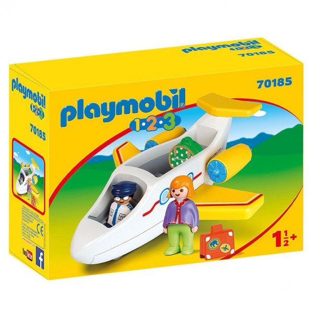 Αεροπλάνο με Επιβάτη Playmobil 70185